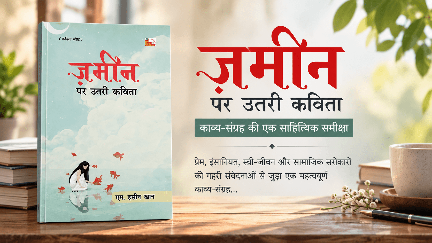 इंसानियत, अदब और प्यार को बचाए रखने की एक कोशिश हैं हसीन खान की कविताएँ